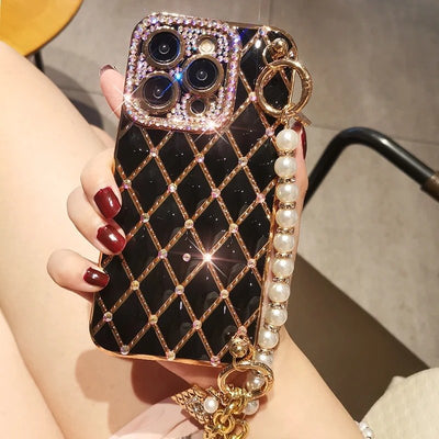 Glam Touch Full Diamond Lens Case