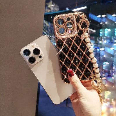 Glam Touch Full Diamond Lens Case