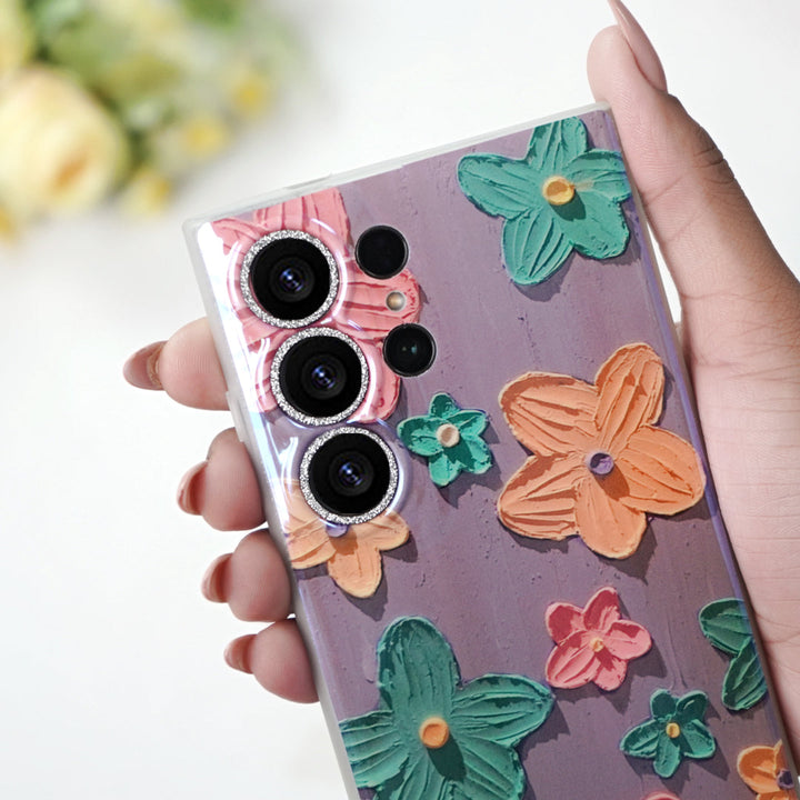 Antique Floral Elegance Phone Case - Samsung