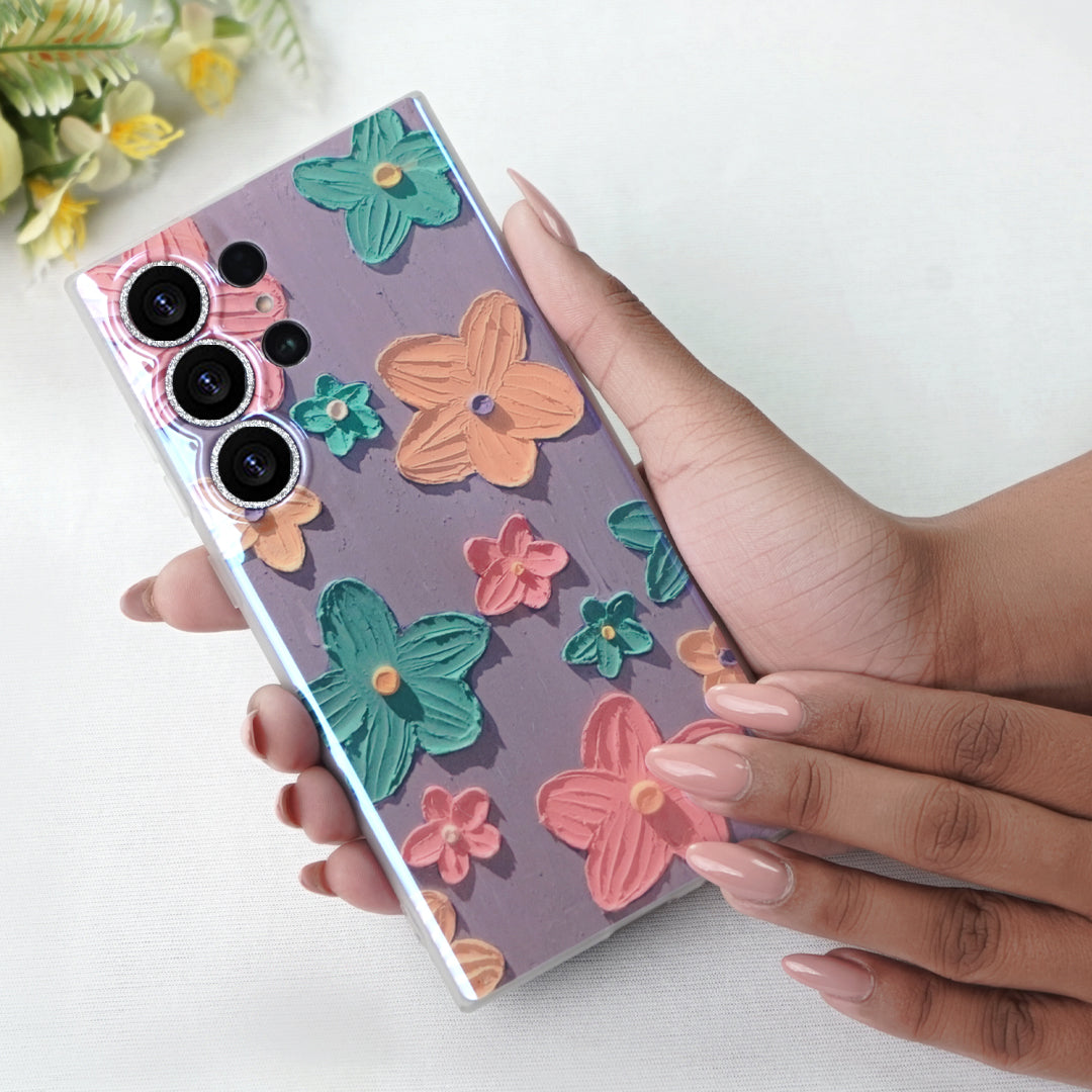 Antique Floral Elegance Phone Case - Samsung