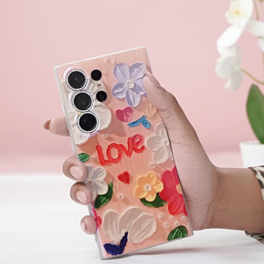 Spring Whisper Oil Painting Case - Samsung