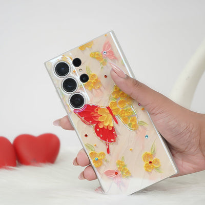 Chromatic Wings Oil Painting Case - Samsung