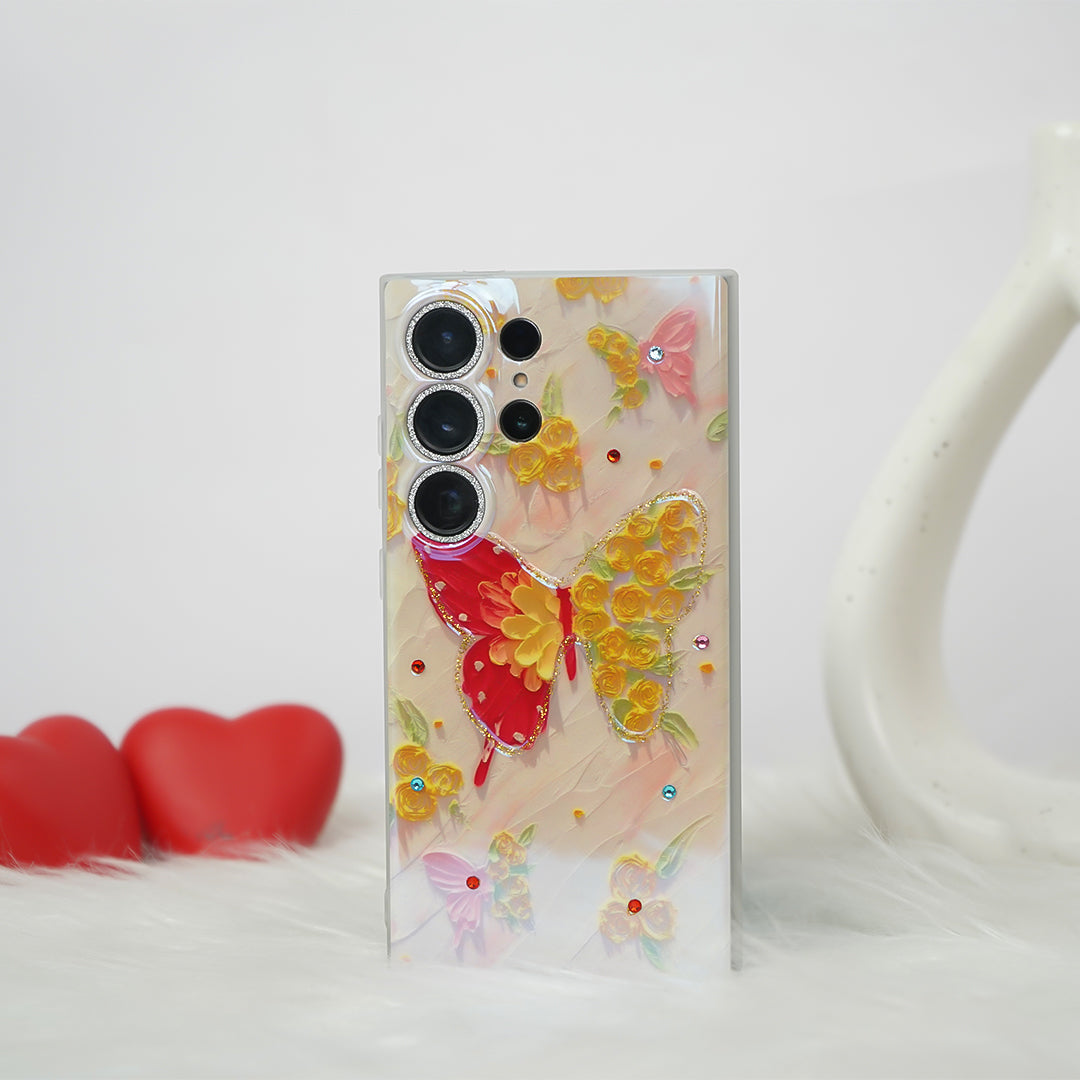 Chromatic Wings Oil Painting Case - Samsung