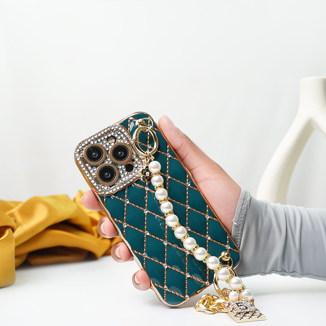 Glam Touch Full Diamond Lens Case