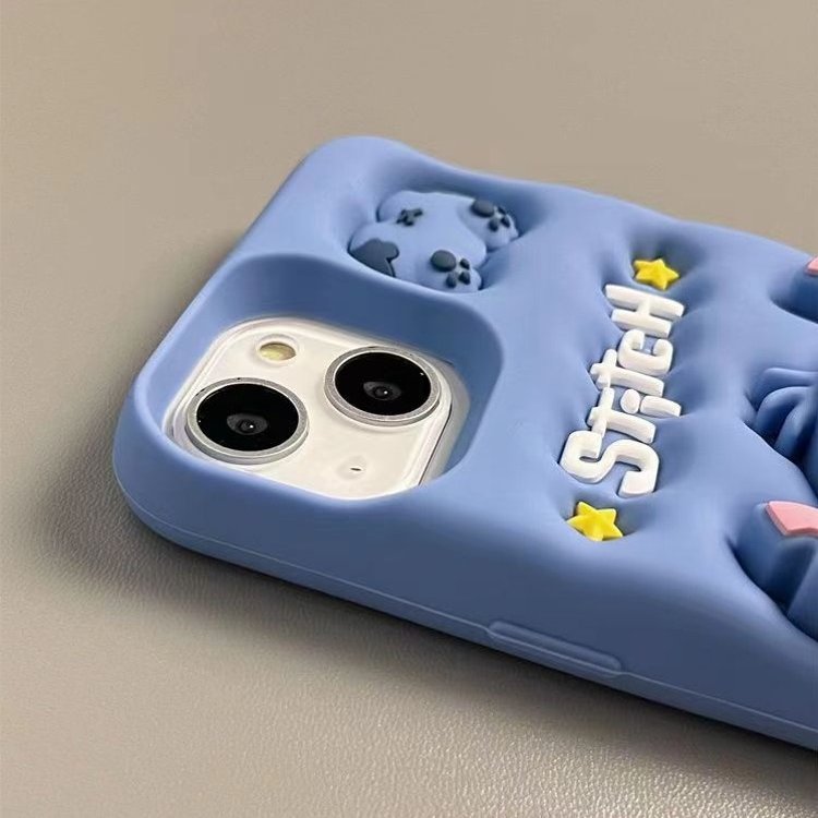 Adorable Playful Alien Stitch Cartoon Case