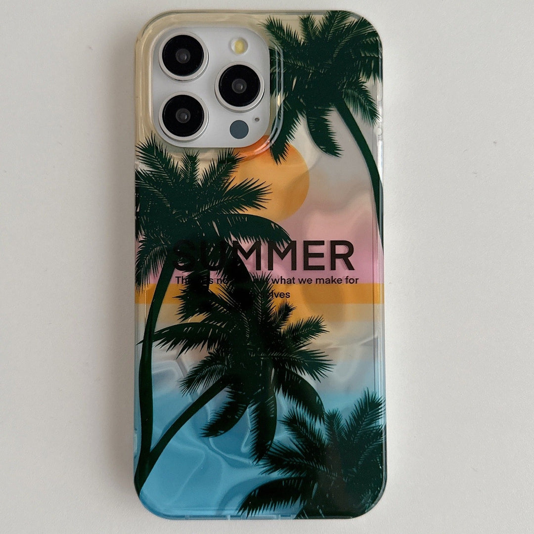 Summer Sunset Water Ripple Case