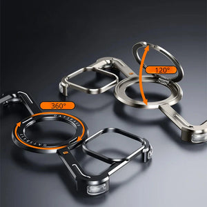 Corner Guard Titanium Magnetic Case - iPhone