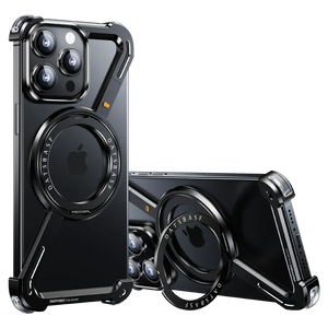 Corner Guard Titanium Magnetic Case - iPhone