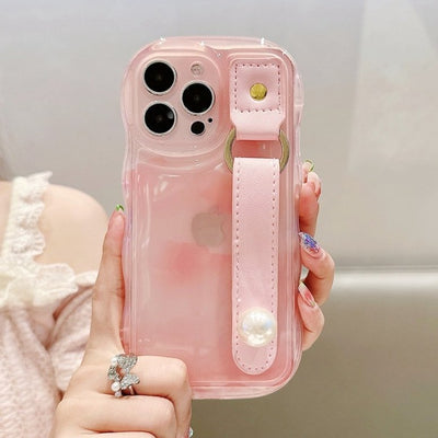 Glossy Blossom Wristband Case