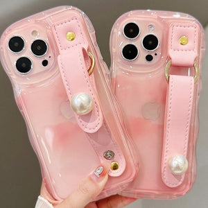 Glossy Blossom Wristband Case