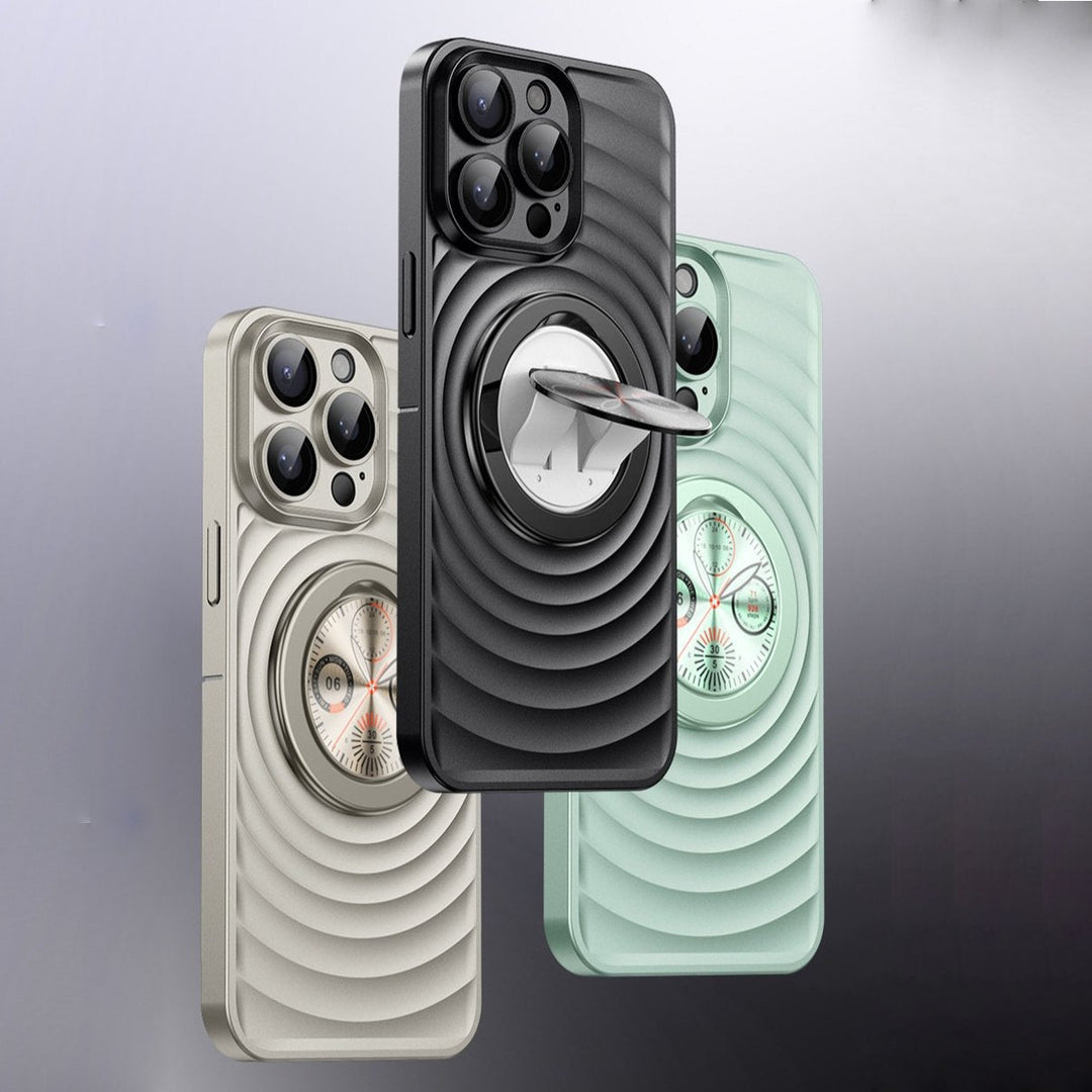 3D Frosted Built In Compass Case - iPhone