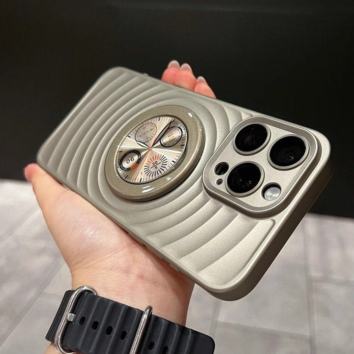 3D Frosted Built In Compass Case - iPhone