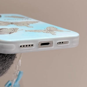Flutter Laser Gradient Butterfly Case