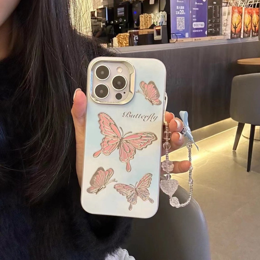 Flutter Laser Gradient Butterfly Case