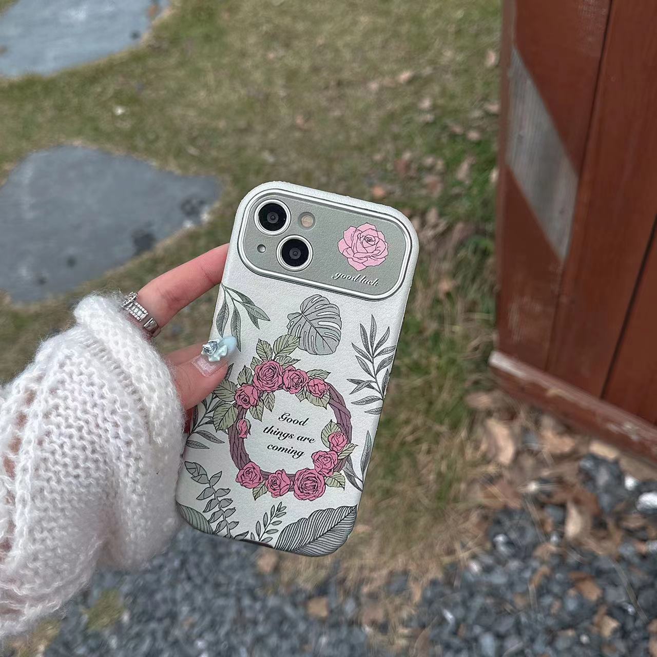 Autumn Elegance Oil Painting Case