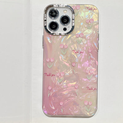Elegant Motif Graceful Tulip Case