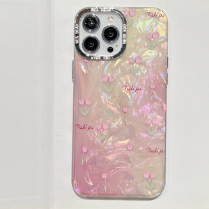 Elegant Motif Graceful Tulip Case