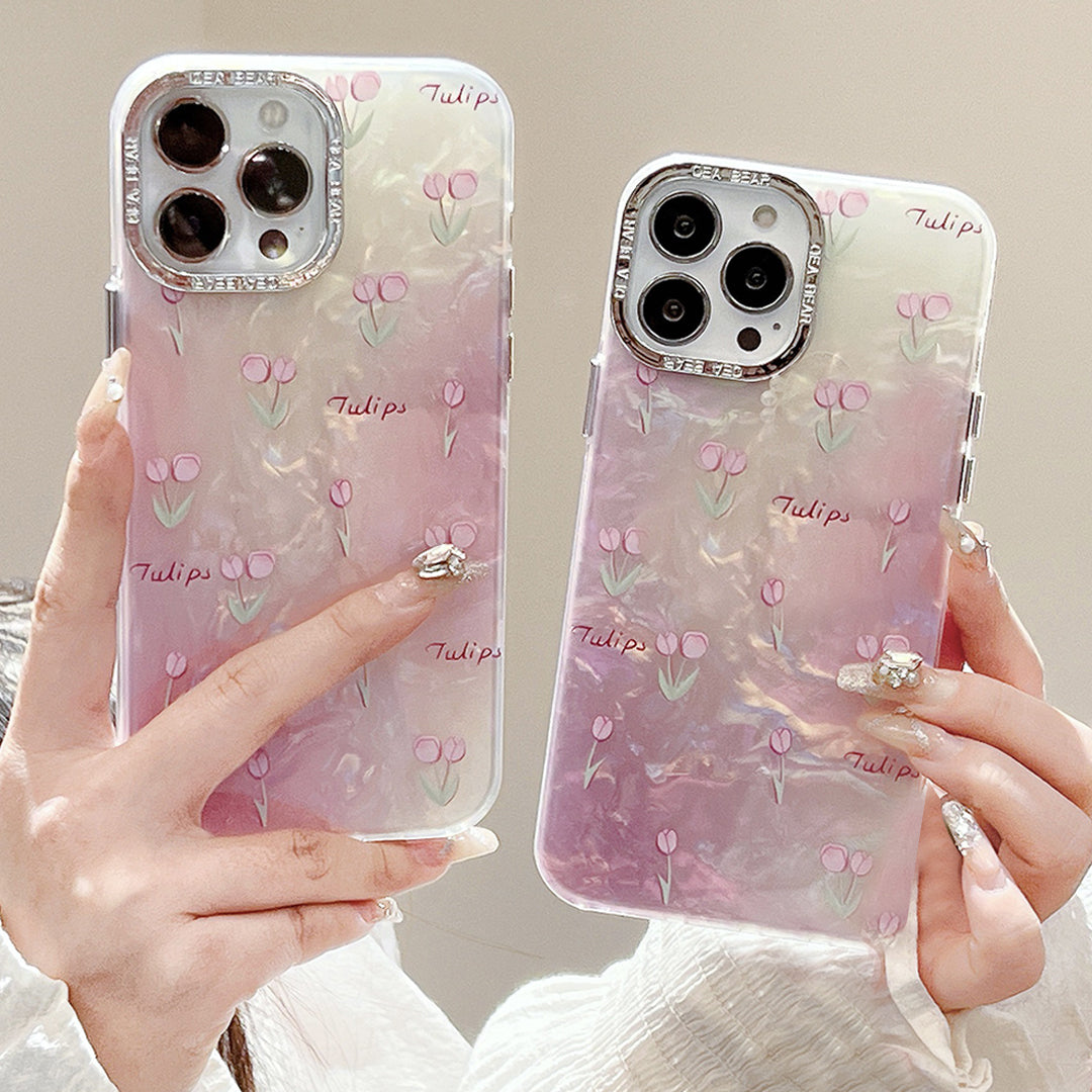 Elegant Motif Graceful Tulip Case