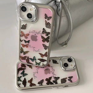 Brilliance Gilded  3D Butterfly Case