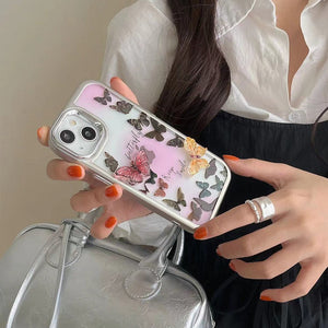 Brilliance Gilded  3D Butterfly Case