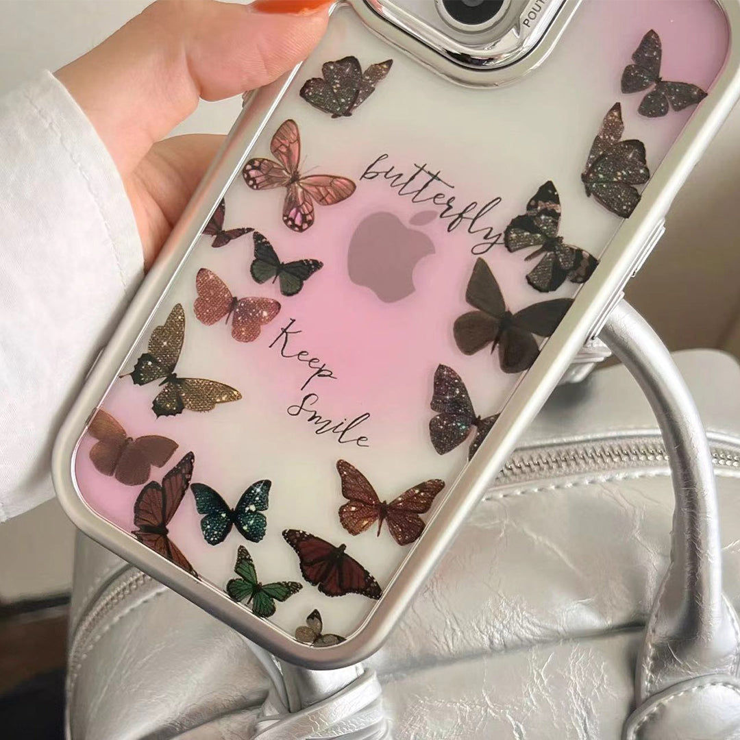 Brilliance Gilded  3D Butterfly Case