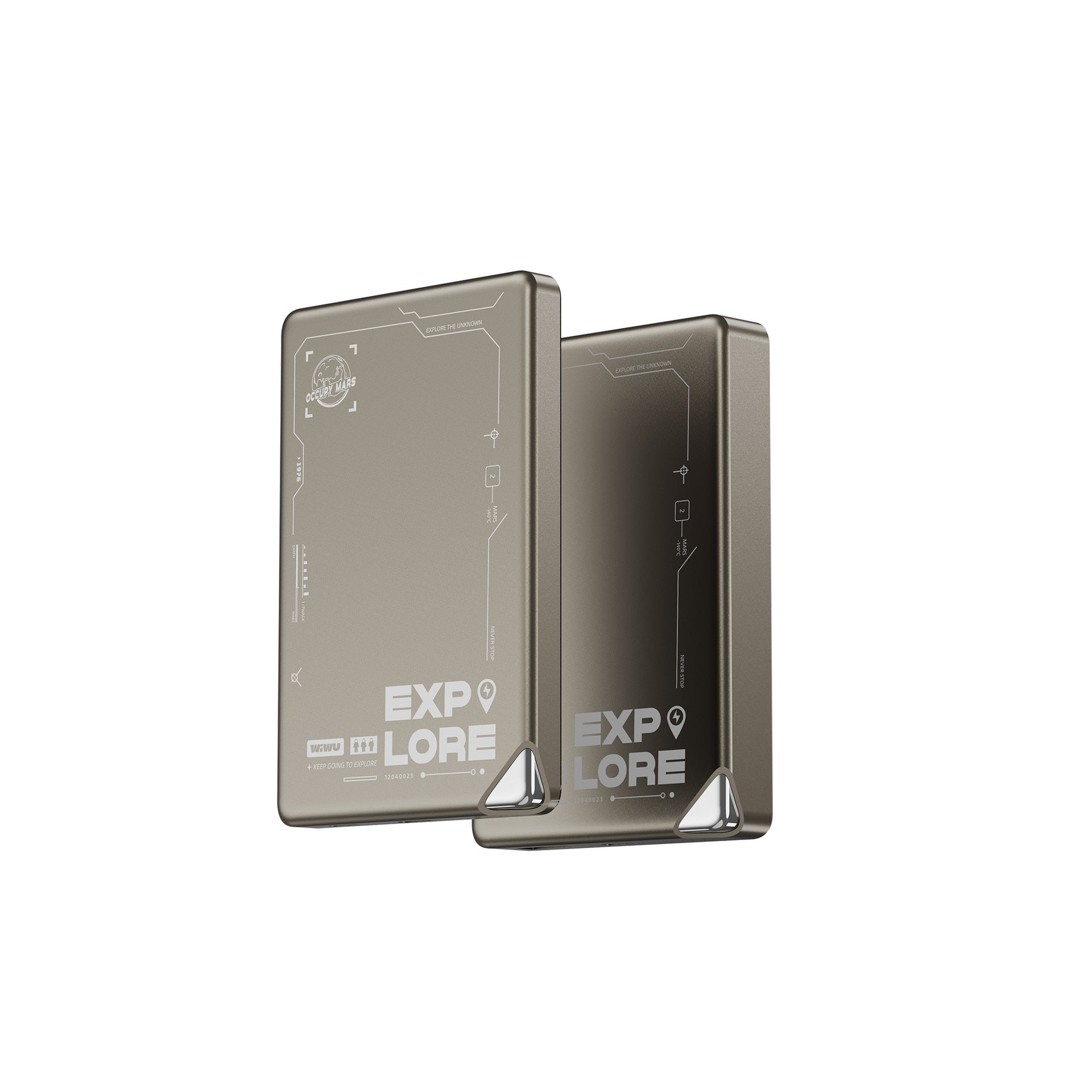 Wiwu Ultra Slim 20W Alloy Magnetic Wireless Power Bank