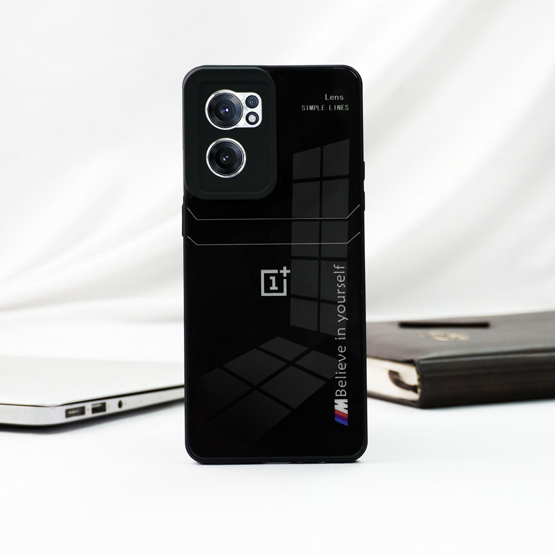 Sleek Large Window Glass Case - OnePlus