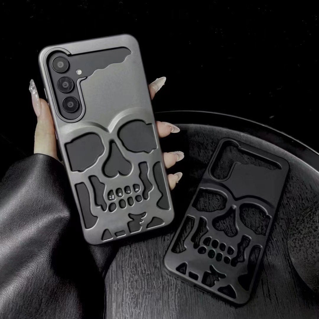 Hollow Skull Cutting Case - Samsung