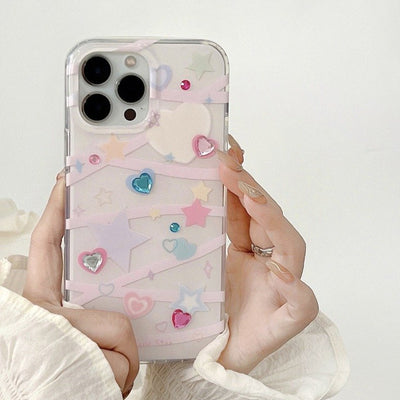 Twilight Printed Colourful Stars Case