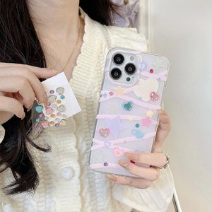 Twilight Printed Colourful Stars Case