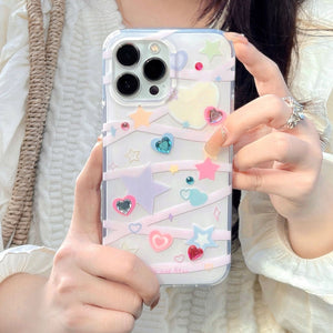 Twilight Printed Colourful Stars Case