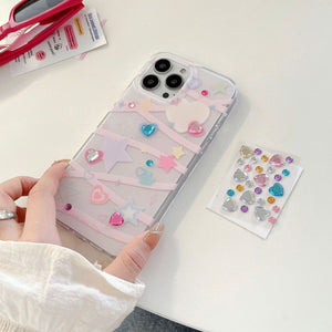Twilight Printed Colourful Stars Case