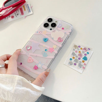 Twilight Printed Colourful Stars Case