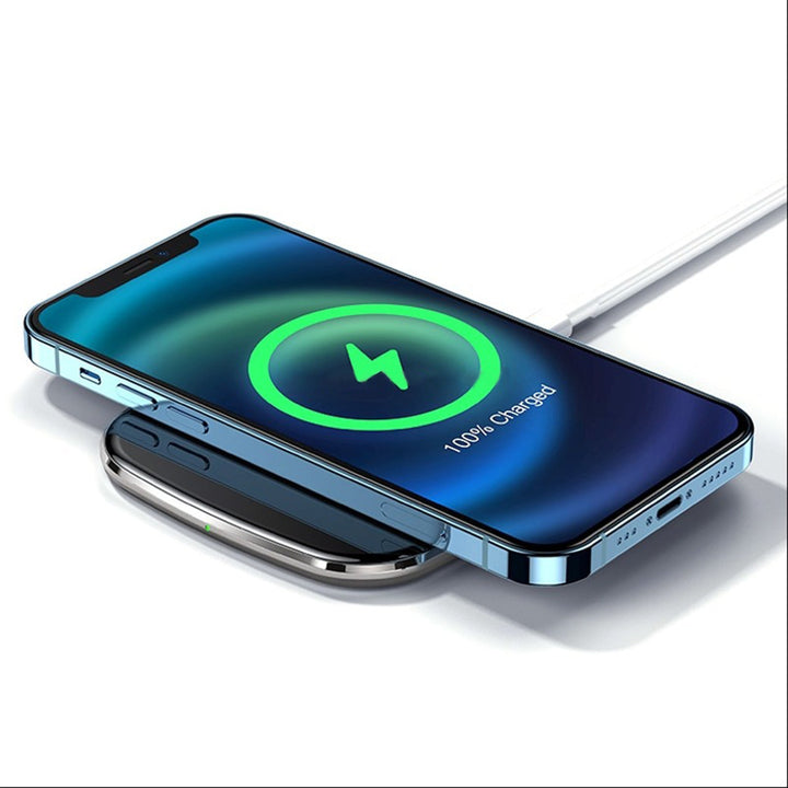 Slim Charge Zinc Alloy Wireless Charger