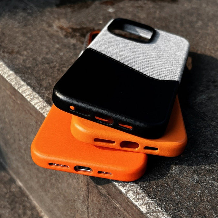 Sleek Dual Tone Card Holder Case - iPhone