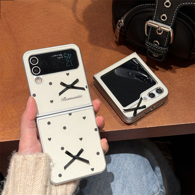 Romantic Polka Dot Case with Charm - Samsung