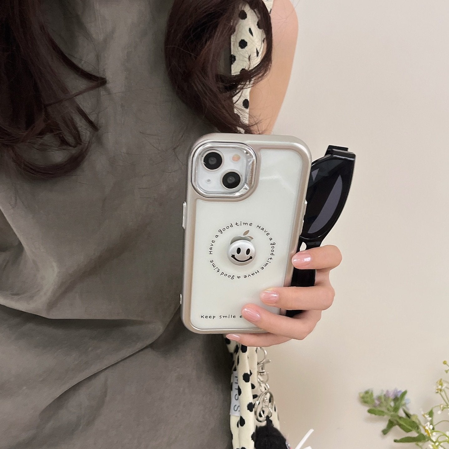 3D Smiley Face Cheerful Case