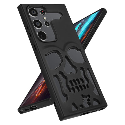 Hollow Skull Cutting Case - Samsung