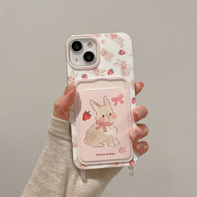 Delight Berry Cute Bunny Bliss Case