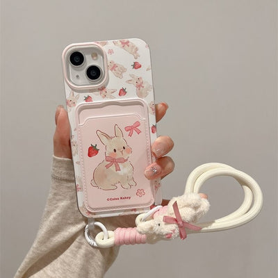 Delight Berry Cute Bunny Bliss Case