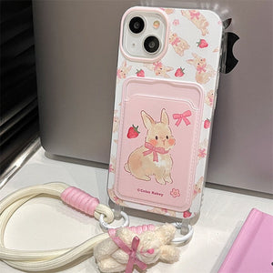 Delight Berry Cute Bunny Bliss Case