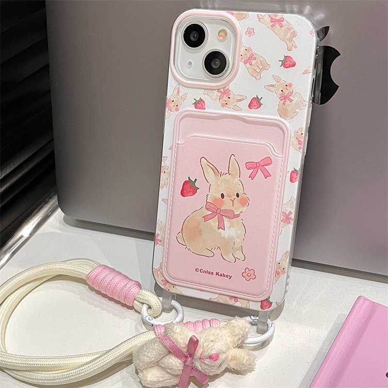 Delight Berry Cute Bunny Bliss Case