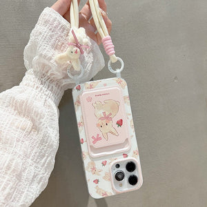 Delight Berry Cute Bunny Bliss Case
