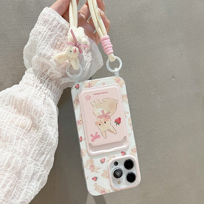 Delight Berry Cute Bunny Bliss Case