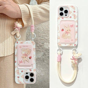 Delight Berry Cute Bunny Bliss Case