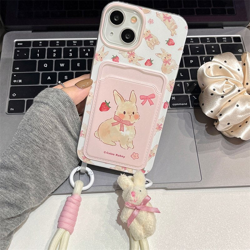 Delight Berry Cute Bunny Bliss Case