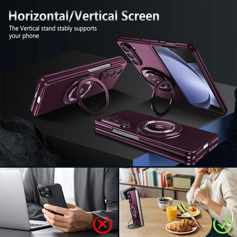 Dynamic Swivel Magnetic Kickstand Case - Samsung