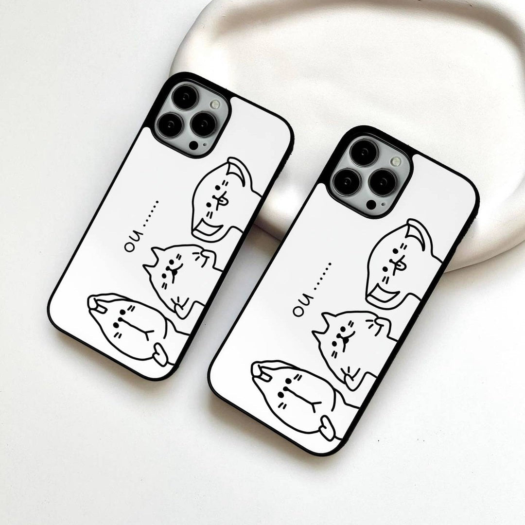 Kitty Giggles Funny Faces Case