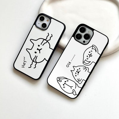 Kitty Giggles Funny Faces Case