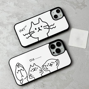 Kitty Giggles Funny Faces Case